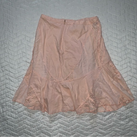 Adorable peach cottagecore skirt - Picture 2 of 2